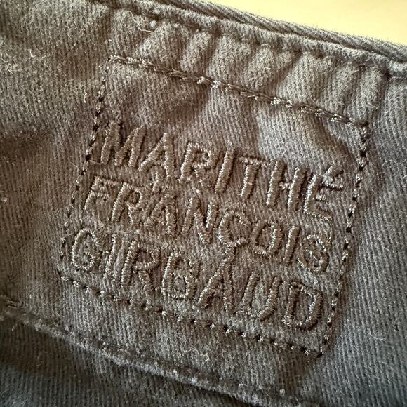 MARITHE + FRANCOIS GIRBAUD | 90s Vintage Black Cotton Cargo Pants | Size 38 - Picture 6 of 9